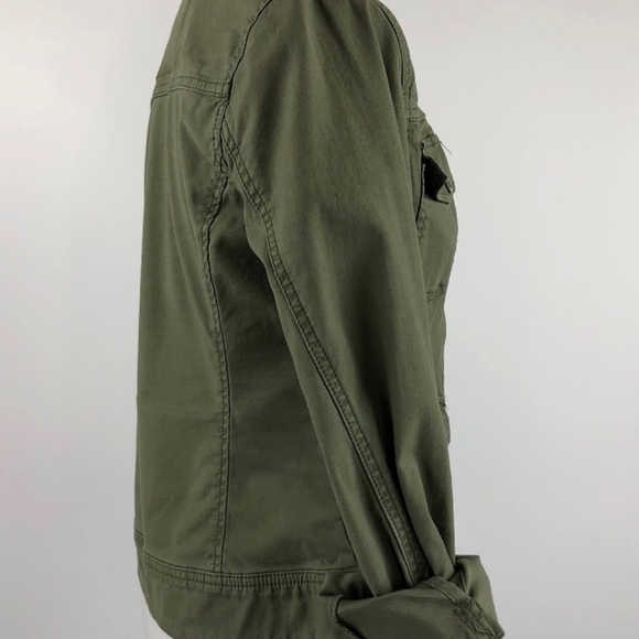 Lucky Brand Olive Green Utility Jacket small - Picture 5 of 6